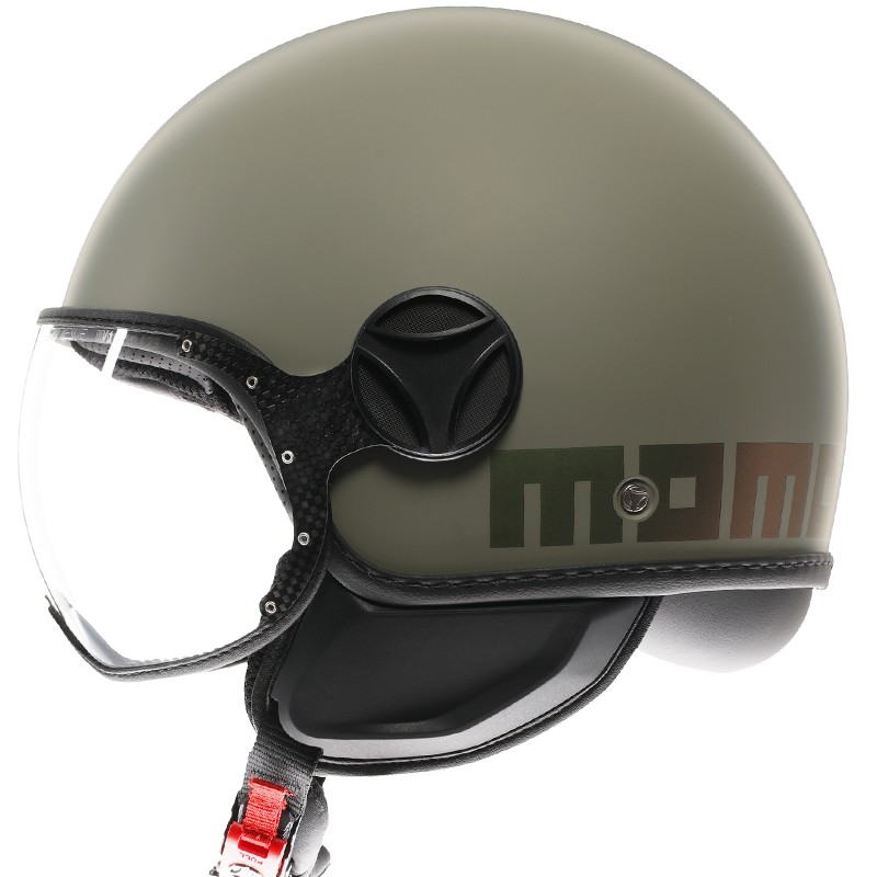 CASCO MOMO DESIGN FGTR CLASSIC FLIP MATT GREEN/BRONZE