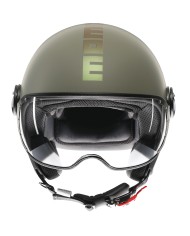 CASCO MOMO DESIGN FGTR CLASSIC FLIP MATT GREEN/BRONZE