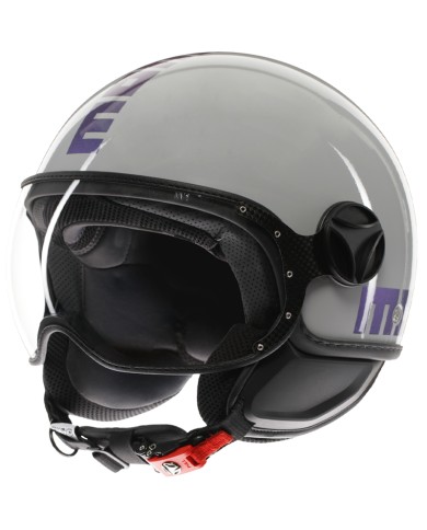 CASCO MOMO DESIGN FGTR CLASSIC FLIP BLUE/FUCSIA