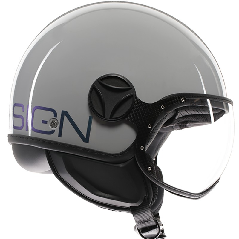 CASCO MOMO DESIGN FGTR CLASSIC FLIP BLUE/FUCSIA