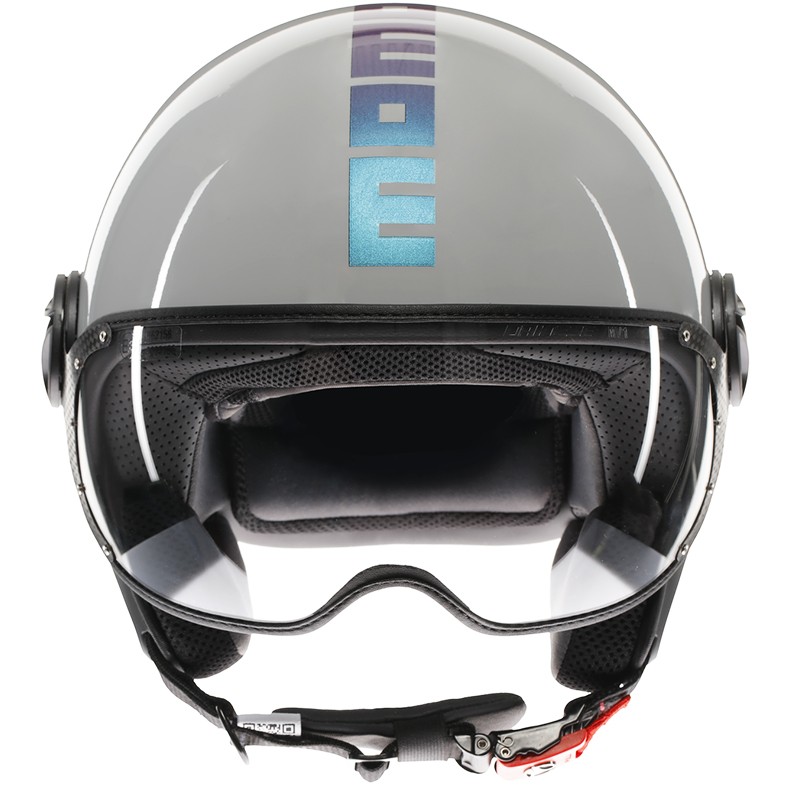 CASCO MOMO DESIGN FGTR CLASSIC FLIP BLUE/FUCSIA