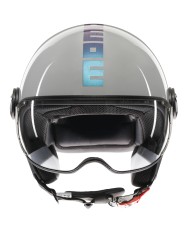 CASCO MOMO DESIGN FGTR CLASSIC FLIP BLUE/FUCSIA