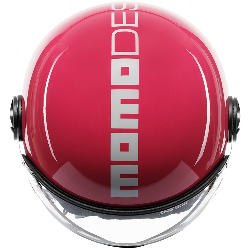 CASCO MOMO DESIGN FGTR CLASSIC CANDY FUCSIA/WHITE