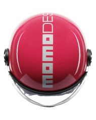 CASCO MOMO DESIGN FGTR CLASSIC CANDY FUCSIA/WHITE