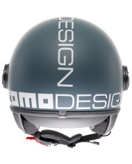 CASCO MOMO DESIGN FGTR CLASSIC CANDY MATT OTTANIO GREY/WHITE