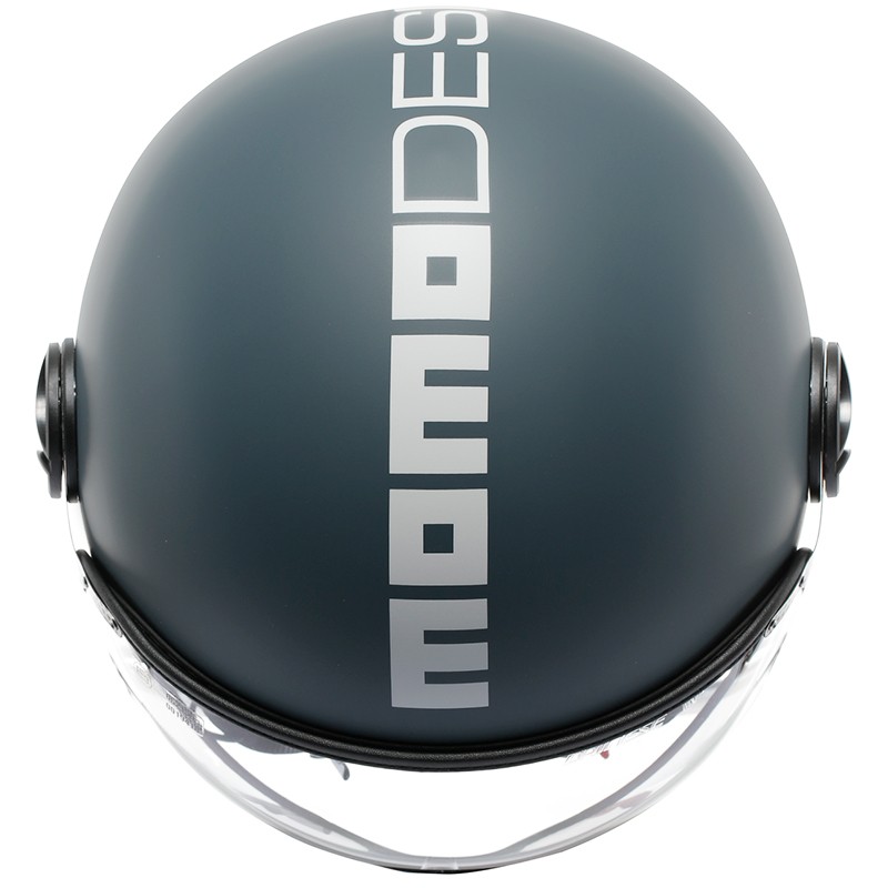 CASCO MOMO DESIGN FGTR CLASSIC CANDY MATT OTTANIO GREY/WHITE