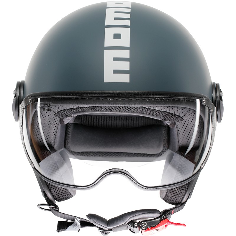 CASCO MOMO DESIGN FGTR CLASSIC CANDY MATT OTTANIO GREY/WHITE