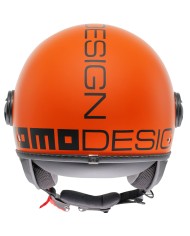 CASCO MOMO DESIGN FGTR CLASSIC MATT ORANGE/BLACK