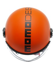 CASCO MOMO DESIGN FGTR CLASSIC MATT ORANGE/BLACK