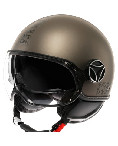 CASCO MOMO DESIGN FGTR EVO HIP MATT BRONZE/STONE