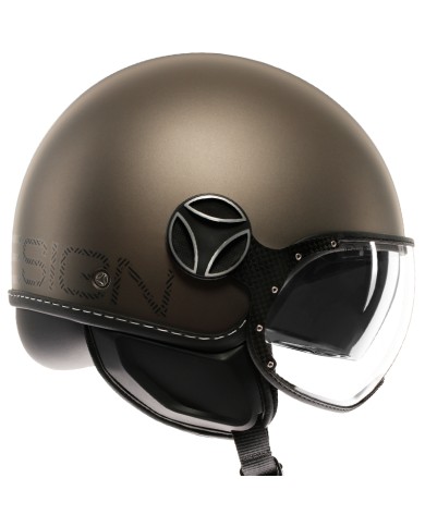 CASCO MOMO DESIGN FGTR EVO HIP MATT BRONZE/STONE