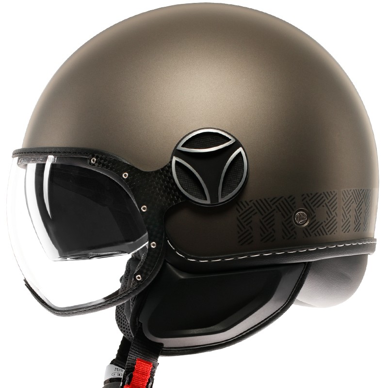 CASCO MOMO DESIGN FGTR EVO HIP MATT BRONZE/STONE