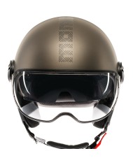 CASCO MOMO DESIGN FGTR EVO HIP MATT BRONZE/STONE