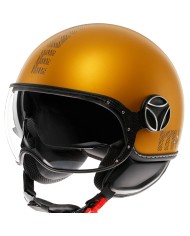 CASCO MOMO DESIGN FGTR EVO HIP MATT OCRA/GREY