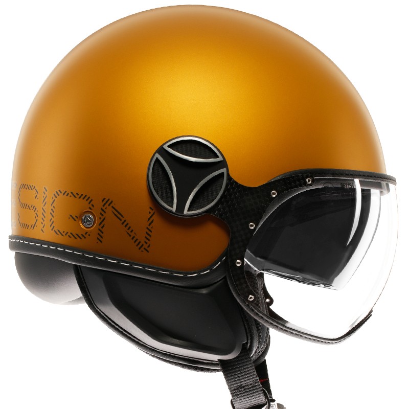 CASCO MOMO DESIGN FGTR EVO HIP MATT OCRA/GREY