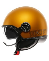 CASCO MOMO DESIGN FGTR EVO HIP MATT OCRA/GREY