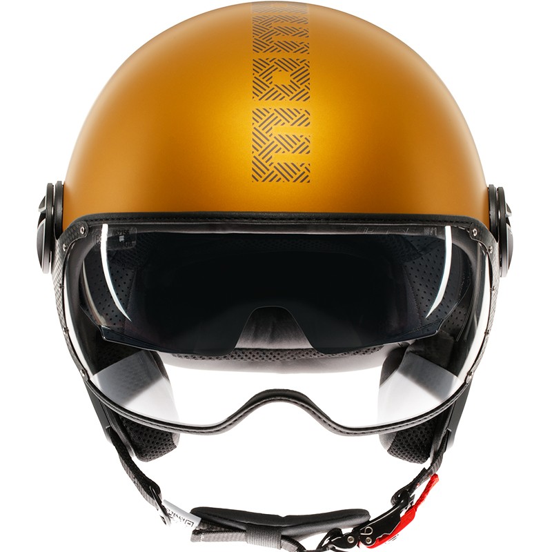 CASCO MOMO DESIGN FGTR EVO HIP MATT OCRA/GREY