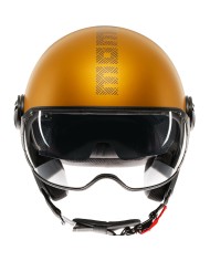 CASCO MOMO DESIGN FGTR EVO HIP MATT OCRA/GREY