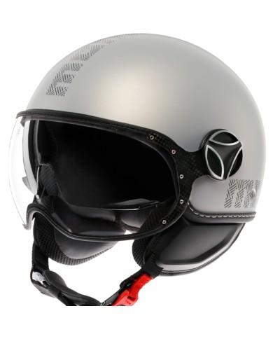 CASCO MOMO DESIGN FGTR EVO HIP MATT GREY/CERULEAN GREY