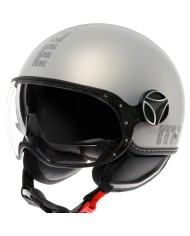 CASCO MOMO DESIGN FGTR EVO HIP MATT GREY/CERULEAN GREY