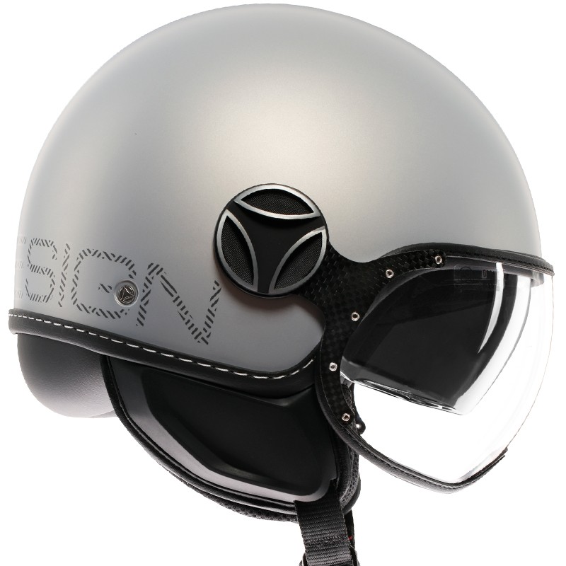 CASCO MOMO DESIGN FGTR EVO HIP MATT GREY/CERULEAN GREY