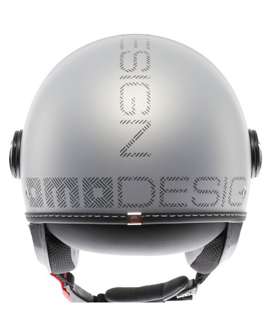 CASCO MOMO DESIGN FGTR EVO HIP MATT GREY/CERULEAN GREY