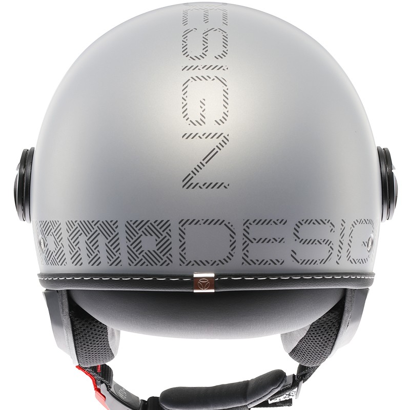 CASCO MOMO DESIGN FGTR EVO HIP MATT GREY/CERULEAN GREY