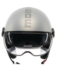 CASCO MOMO DESIGN FGTR EVO HIP MATT GREY/CERULEAN GREY