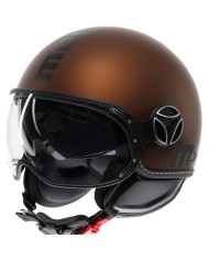 CASCO MOMO DESIGN FGTR EVO MATT ESPRESSO/BLACK