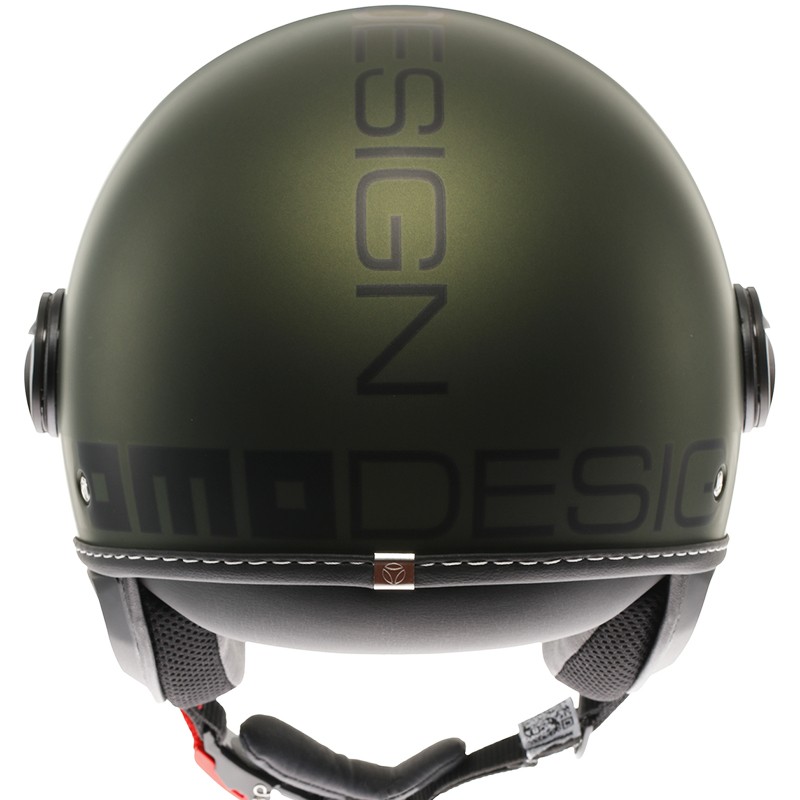 CASCO MOMO DESIGN FGTR EVO MATT GREEN/BLACK