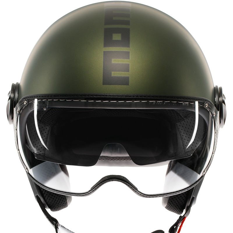 CASCO MOMO DESIGN FGTR EVO MATT GREEN/BLACK