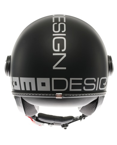 CASCO MOMO DESIGN FGTR EVO MATT BLACK/SILVER