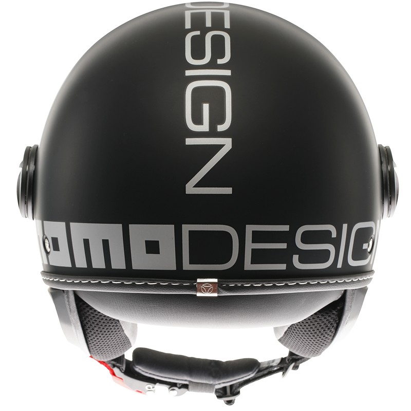 CASCO MOMO DESIGN FGTR EVO MATT BLACK/SILVER