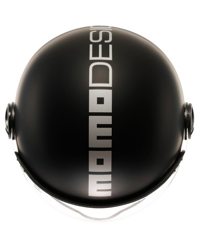 CASCO MOMO DESIGN FGTR EVO MATT BLACK/SILVER