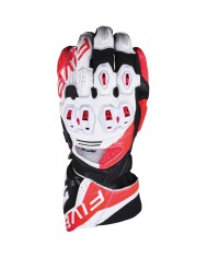 GUANTES FIVE RFX1 EVO WHITE/RED FLUO