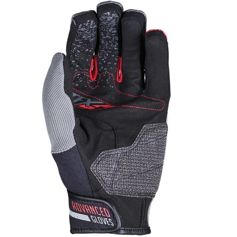 GUANTES FIVE TFX4 GRIS/ROJO