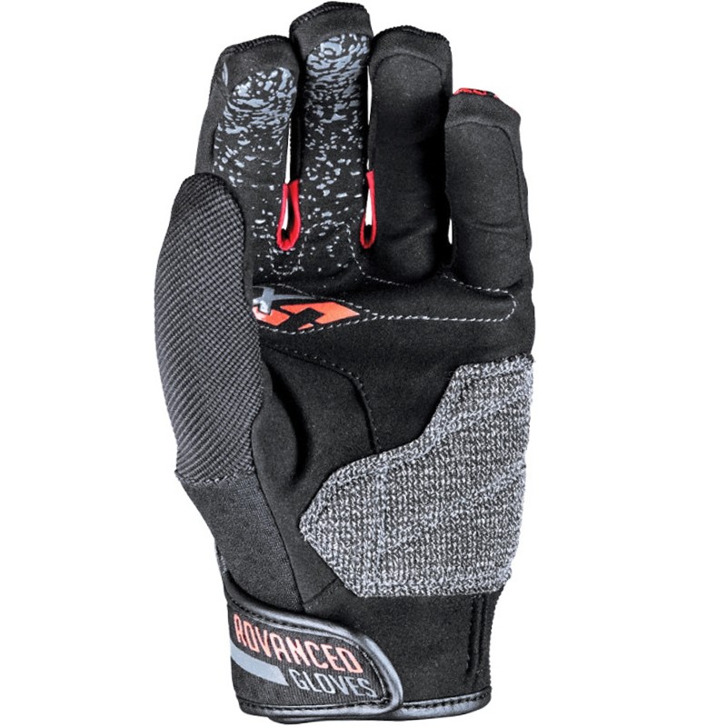 GUANTES FIVE TFX4 NEGRO/ROJO