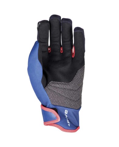 GUANTES FIVE TFX5 GRIS/AZUL/ROJO