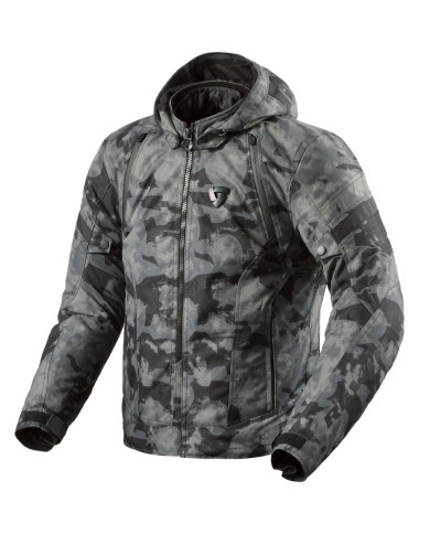 CHAQUETA REVIT FLARE 3 H2O CAMO/DARK GREY