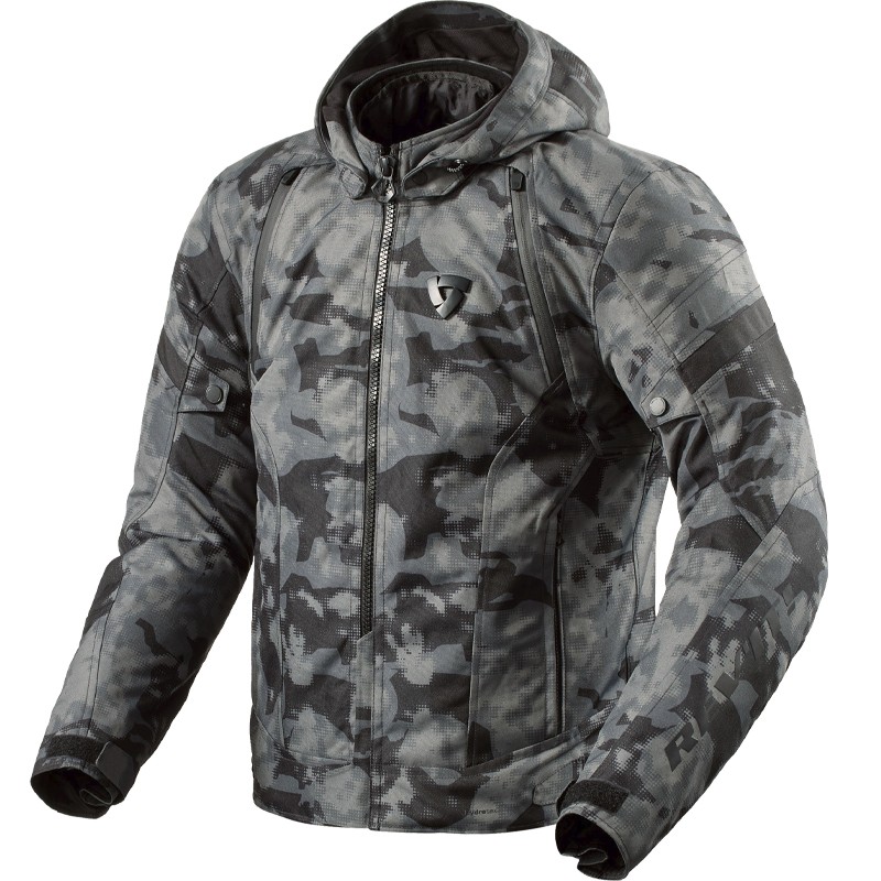 CHAQUETA REVIT FLARE 3 H2O CAMO/DARK GREY