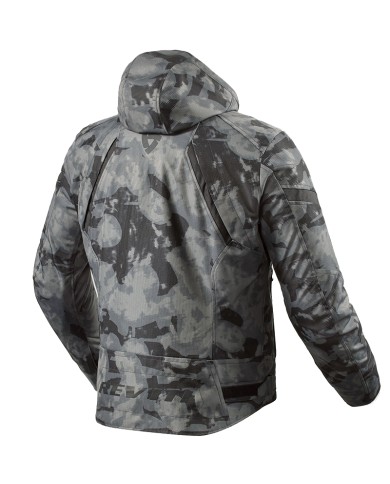 CHAQUETA REVIT FLARE 3 H2O CAMO/DARK GREY