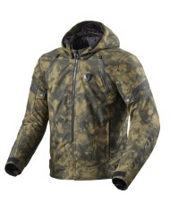 CHAQUETA REVIT FLARE 3 H2O CAMO/DARK GREEN