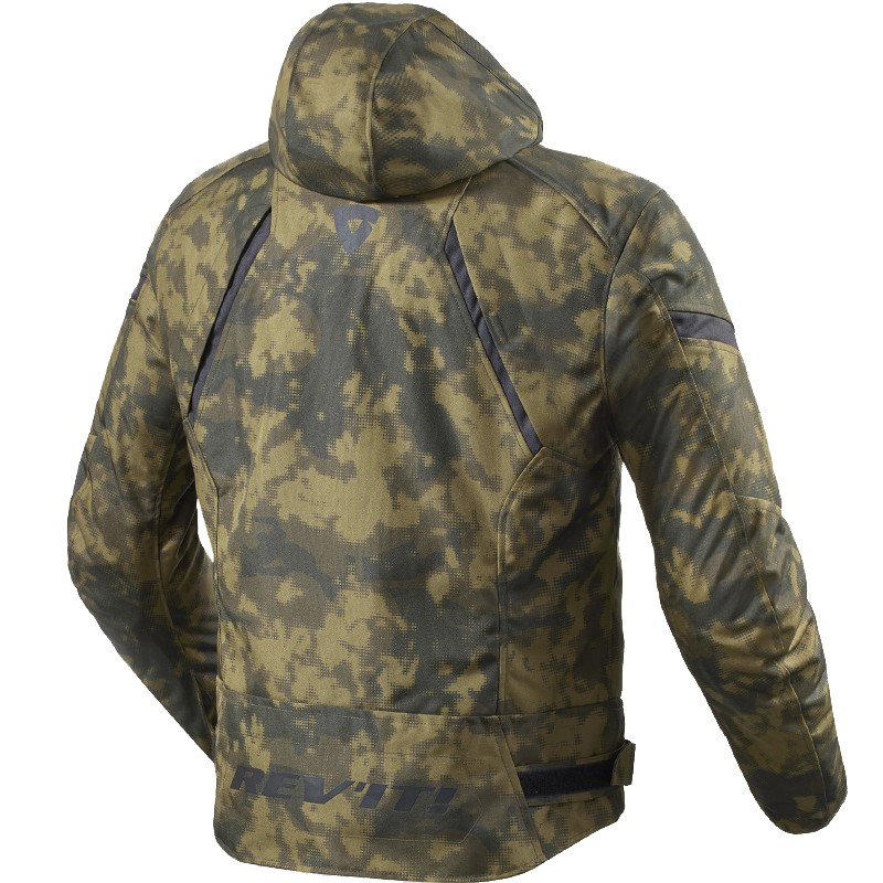 CHAQUETA REVIT FLARE 3 H2O CAMO/DARK GREEN
