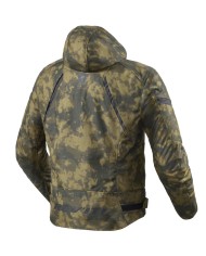 CHAQUETA REVIT FLARE 3 H2O CAMO/DARK GREEN