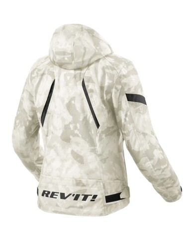 CHAQUETA REVIT FLARE 3 H2O LADY CAMO GREY/WHITE