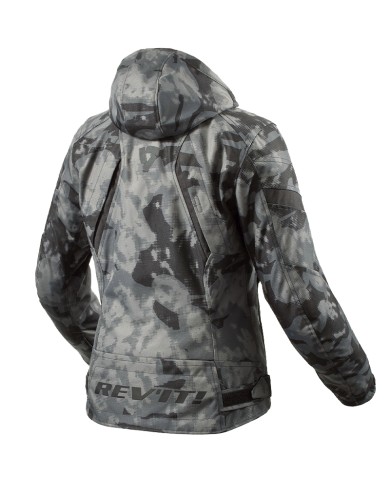 CHAQUETA REVIT FLARE 3 H2O LADY CAMO/DARK GREY