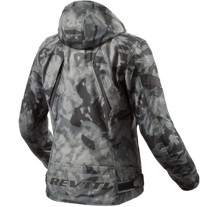 CHAQUETA REVIT FLARE 3 H2O LADY CAMO/DARK GREY