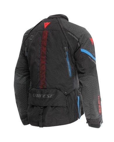 CHAQUETA DAINESE SUPER ADVENTURE ABSOLUTESHELL BLACK/BLACK/BLUE