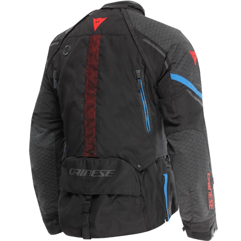 CHAQUETA DAINESE SUPER ADVENTURE ABSOLUTESHELL BLACK/BLACK/BLUE