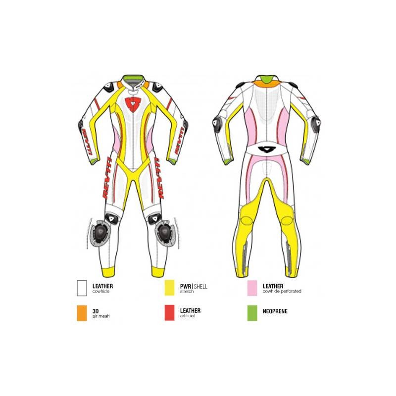 MONO REVIT XENA 3 LADY PROFESIONAL NEGRO/BLANCO